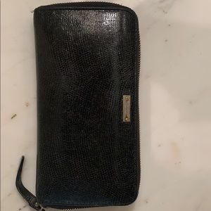 Kate Spade Black Snakeskin wallet